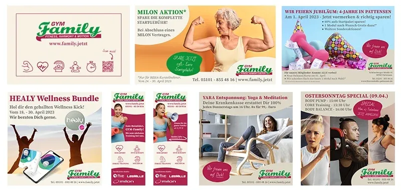 Website-Referenz GYM Family Pattensen